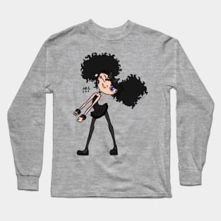 Izzy Black Long Sleeve T-Shirt